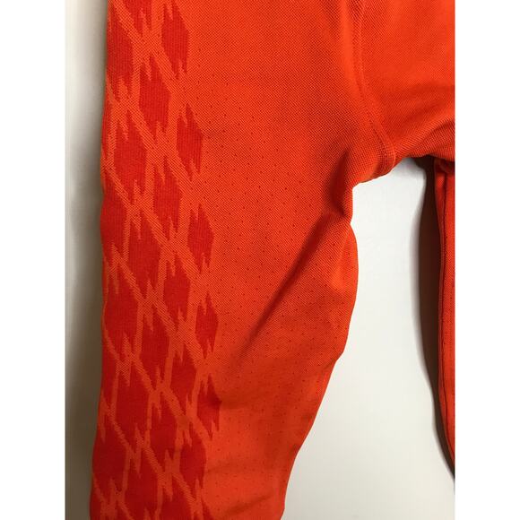 Adidas Techfit Primeknit Football Pants M Bright Orange No Pads - Picture 4 of 6